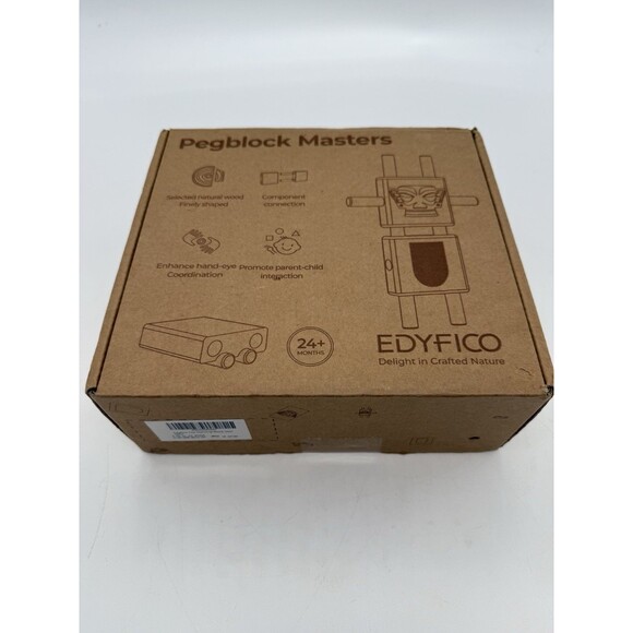 Wooden Blocks for Kids 44pcs STEM Montessori Blocks Loose Flexible Connections - Picture 10 of 15